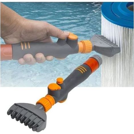 ALLIANDIS Cartouche de Filtre pour Piscine - Jet Cleaner - Filtres - Brosse Propre Professionnelle (1/4)