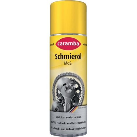 Caramba 660202 Aceite lubrificante MoS2, 300 ml (por 6)