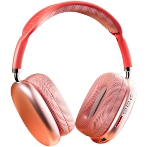 Écouteurs Bluetooth sans fil (rouges), son haute fidélité, arceau supra-auriculaire, autonomie ultra-longue