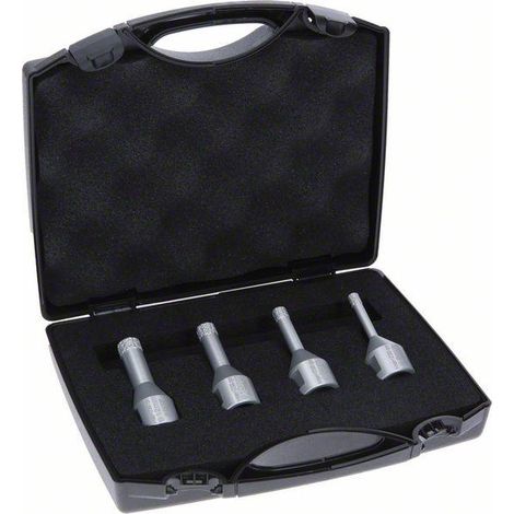 Confezione da 4 seghetti trapani BOSCH PRO 2607017579 diamantati a secco Dry Speed