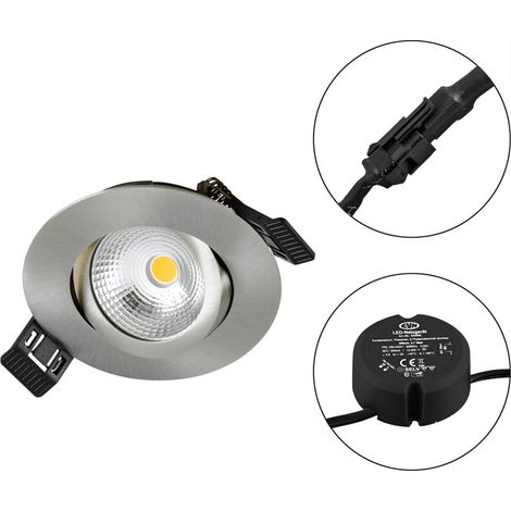 EVN LED Einbauleuchte S061302 230V 830 dimmbar (1/3)