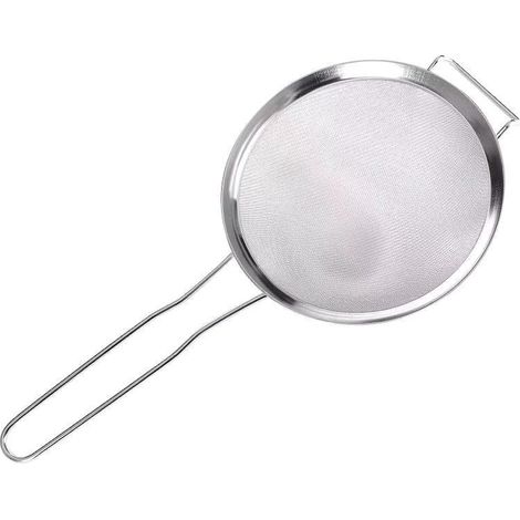Spatule de cuisine en acier inoxydable séparateur d'huile spatule nid d'hirondelle filet de fuite lait de soja filtre à huile grille de cuisson farine tamis frit Salvage