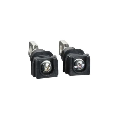 2 Prises Arriere Courtes Accessoire Pour Disjoncteur Nsx400/630 Inv/Ins - LV432475 (1/3)