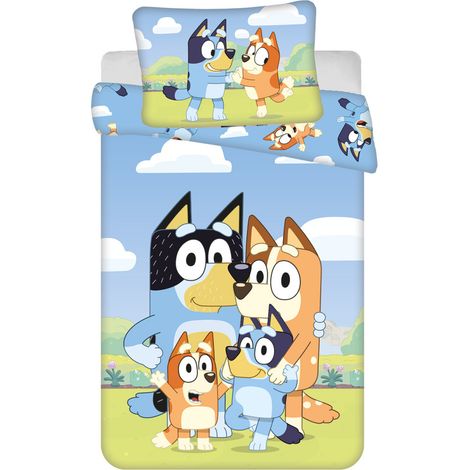 JERRY FABRICS PARURE DE LIT POUR BÉBÉ ET ENFANT : HOUSSE DE COUETTE 100 X 135 CM ET TAIE D'OREILLER 40 X 60 CM, MOTIF RÉVERSIBLE (1/4)