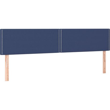 Maison Exclusive - Kopfteile Blau 160x5x78/88 cm Stoff