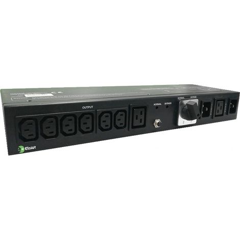 Elsist PDU16A unidad de distribución de energía (PDU) 7 salidas AC 1.4U Negro