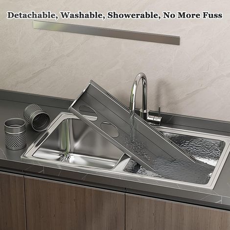 16 PCS Pince Verre 8-10mm en Acier Inoxydable 304 Réglable Angulairement Fixation Miroir Mural, pour Garde-Corps d'Escalier Clôture de Piscine (1/3)