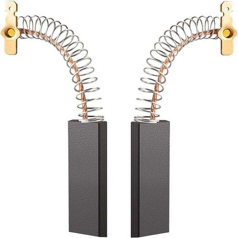 Balais de charbon pour moteur électrique de machine à laver Ulisem 12,3 x 4,8 x 35 mm pour Bosch Siemens 39 39S39L Series 2 pièces