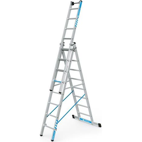 Zarges 41578 Skymaster Plus X Combination Ladder 3-Part 3 x 8 Rungs ZAR41578