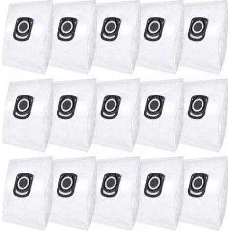 Lote de 15 bolsas para aspiradora Rowenta Hygiene+ ZR200520 ZR200720 Swirl R39 Bolsas de polvo para Rowenta Compact Power, X-Trem Power y Silence Force (RO64xx RO63xx RO68xx RO39xx) (1/5)