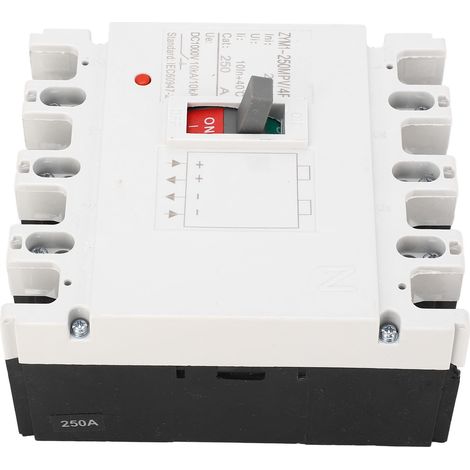 1000V 200A Kompaktleistungsschalter mit Silberlegierungskontakten, 4-polig, für Solarbatterien (1/5)