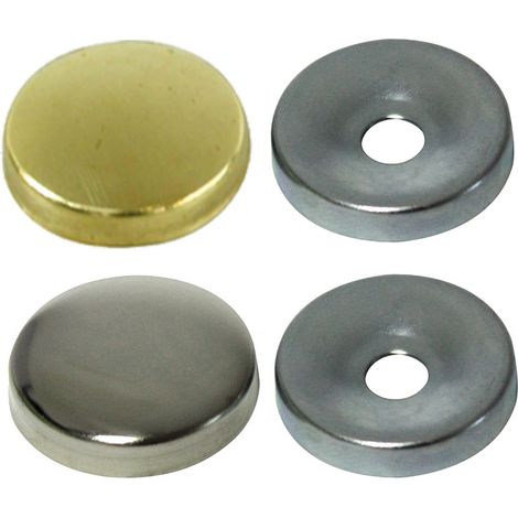 BORCHIA COPRIVITE CONICA mm 12 - pz. 8 ottone nichelato KONCRETO