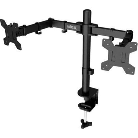 SOPORTE 2 BRAZOS NEGRO