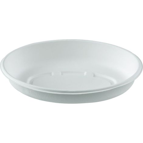 Bol ovale blanc en canne à sucre 500 ml - 300 unités - Betik