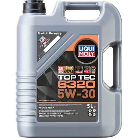 Huile moteur 5W-30 Top Tec 6320 5L Liqui Moly