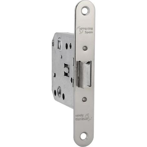 Picaporte unificado reversible 47 mm canto redondo inox