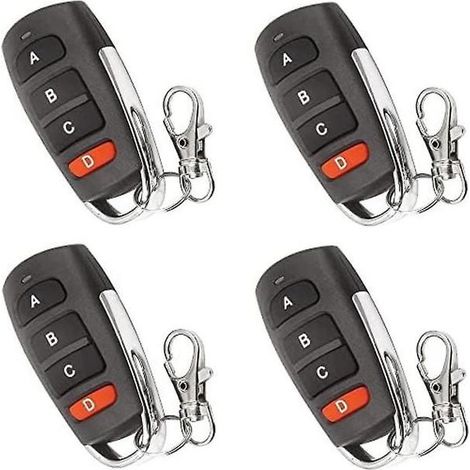 HOXILEELEOPiece Telecomando Universale Copia Garage Porte a distanza, Porte a distanza, Telecomando PORTACHIAVI, Porta del Garage di Ricambio (1/5)