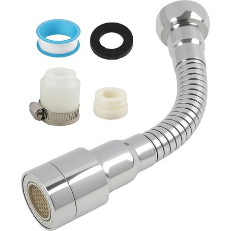 Flexible Tap Extender 5.5 Inch Rotating Tap Extension with 2 Modes Nozzle 360° Rotation for Kitchen with Universal Fitting (1/5)