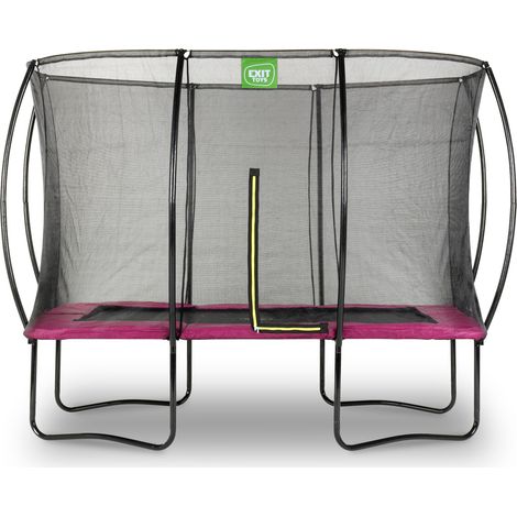 EXIT Silhouette Trampoline 7x10ft – Pink