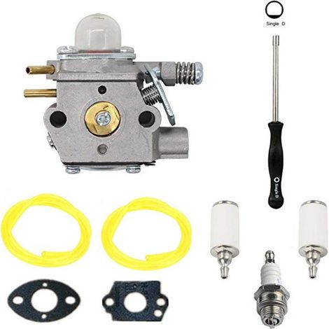 Ensemble de carburateur Walbro WT - 631 - 530069990 530069754 - Avec tuyau d'huile filtre à huile et tournevis (1/5)