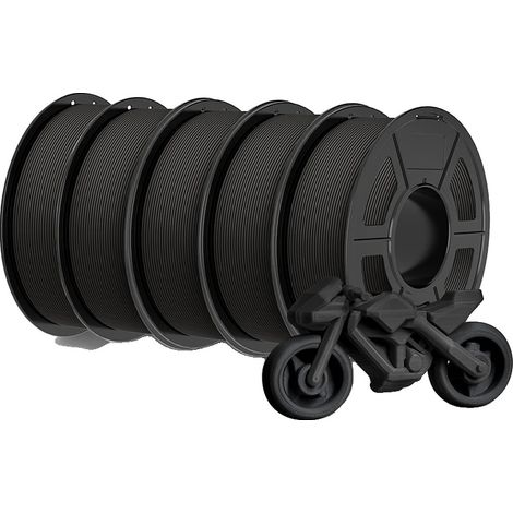 Filamento 3D, prestazioni ad alta velocità, resistente e durevole, HSMPETG 5BK (1/2)