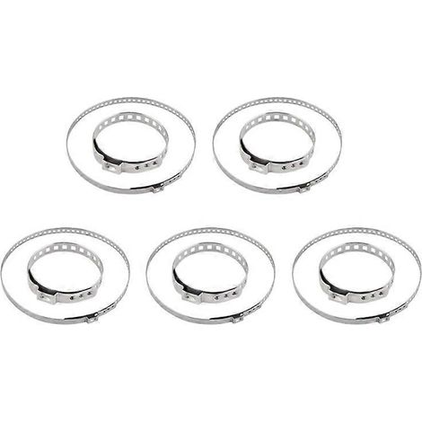 Collier de serrage universel pour soufflet de biellette de direction CV 31-127 mm en acier inoxydable - Jeu de 10 pièces (1/5)