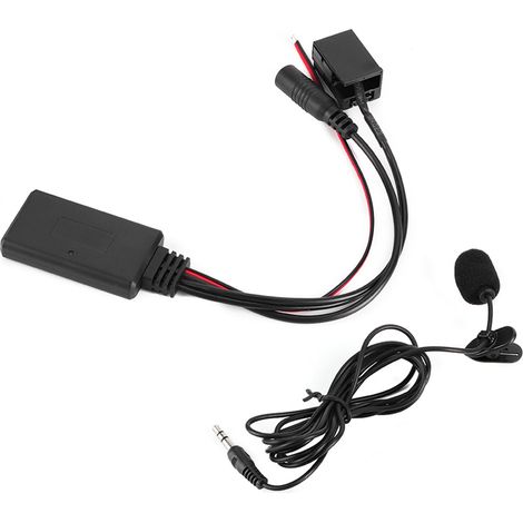 Adaptateur de câble audio AUXIN pour autoradio avec microphone Bluetooth, compatible avec Opel CD30, CDC40, CD70 et DVD90 (1/5)