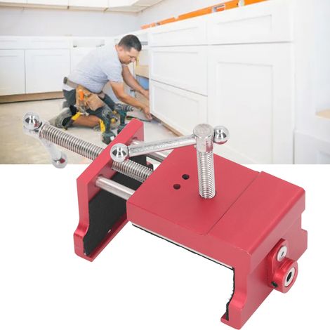 Pince de perçage et de fixation pour armoires, foret à bois, pince pour armoire, pince d'installation d'armoires, clip d'installation pour l'installation d'armoires. (1/5)
