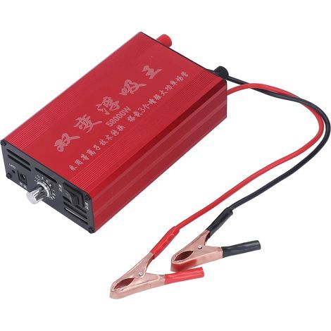 Hochleistungs-Batterie-Wechselrichter mit stabilem Gehäuse aus Aluminiumlegierung, 3 Feldröhren, 12V-Batterie-Boost-Konverter (1/5)