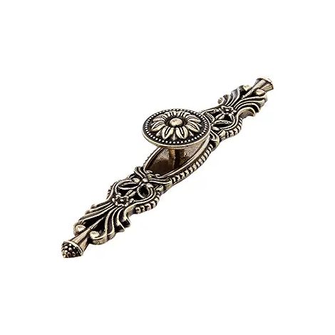 2 poignées de porte en bronze vendues, poignée de meuble de cuisine, poignée d'armoire, poignée de tiroir de meuble à vin antique, alliage de zinc (1/3)