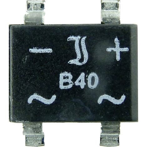 Diotec B500S-SLIM Brückengleichrichter SO-4-SLIM 1000 V 1 A Einphasig