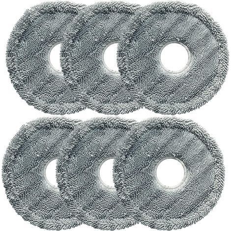 Serpillère électrique pour aspirateur Dyson V7 V8 V10 V11 - Chiffons de nettoyage en microfibre avec 6 tampons de nettoyage (1/4)