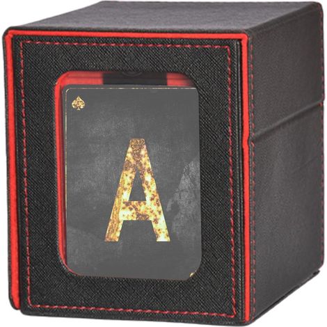 Playing card box, game card box Presentation box with dividers