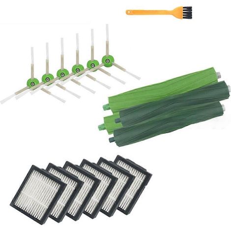 Filtre pour aspirateur brosse pour aspirateur Filtre de brosse pour aspirateur filtre de I7 I3 J7 Plus E5 E6 de remplacement Accessoires Robot Aspirateur HEPA Filtre Brosse Roll Sweepin (1/5)