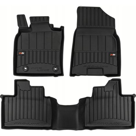 Alfombrillas de goma y tapetes para puertas Toyota Camry 9 FL a partir de 2024 - Canaleta 3D (1/5)