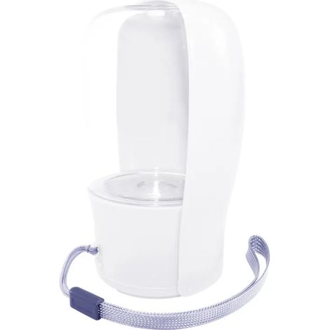 Botella de agua para perros portátil 280ML para viaje al aire libre Frasco de agua para mascotas (1/5)