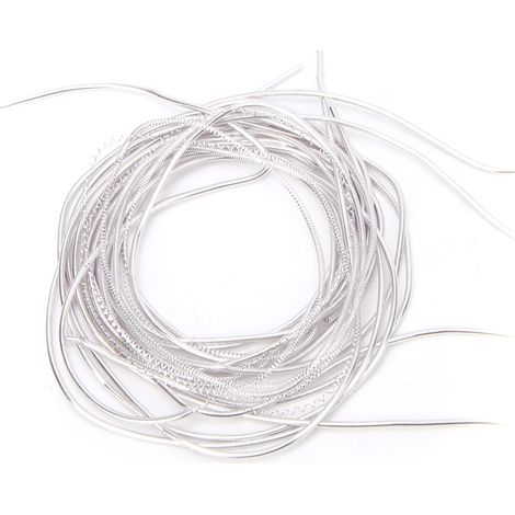 Fil de broderie cuivré 1,5 mm de diamètre pour couture manuelle DIY, fil brillant argenté sable (1/5)