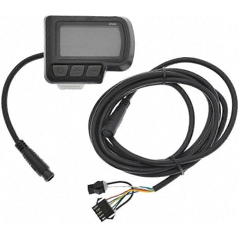 Panneau de commande LCD EN06 pour vélo électrique, 24-48 V, pour scooter électrique, connecteur 6 broches FQ (1/5)
