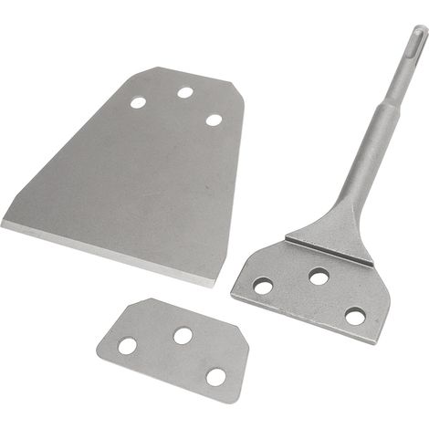 Ciseau à carrelage de 12,7 cm de large, outil robuste pour enlever les joints de carrelage et les colles. (1/5)