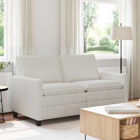 Sofá Crema 156 x 81 x 87,5 cm Poliéster