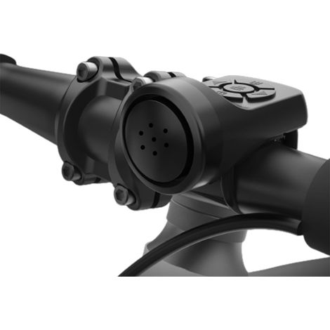 Sonnette de vélo rechargeable, résistante à l’eau, 3 modes sonores, klaxon pour VTT et vélo de route. (1/5)