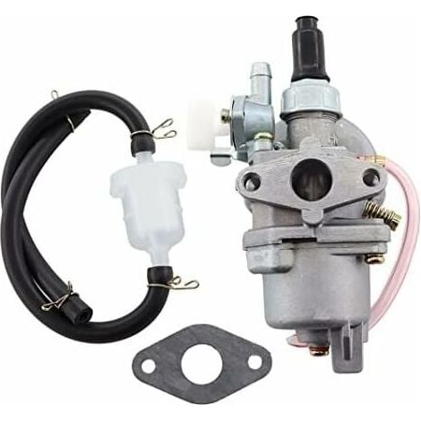 PZ13 13-mm-Vergaser mit Kraftstofffilter – Kompatibel mit 47- bis 50-cm³-Zweitaktmotoren für Mini-ATVs, Quads, Dirtbikes und Pocketbikes (1/4)