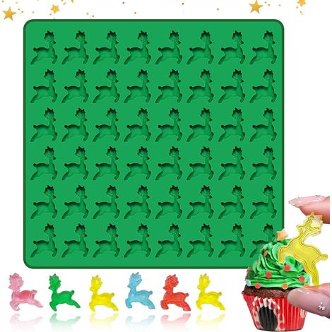 Stampo in silicone per cervi di Natale 48 alla volta (1/4)