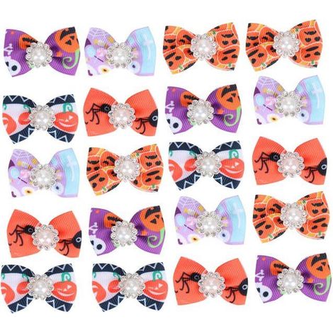 25 décorations de Noël et d'Halloween pour animaux de compagnie (chats et chiens) ACCESSOIRES FABRICATION MAISON (1/5)