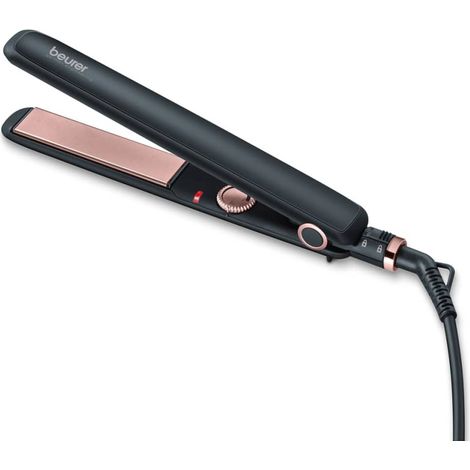 Beurer HS 30 Piastra per capelli Nero, Rosa oro (1/2)