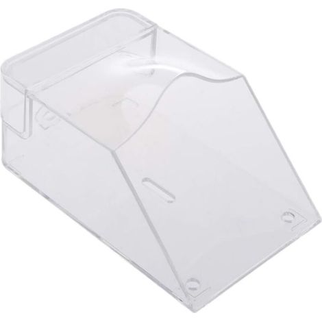 Waterproof Doorbell Button Cover, Transparent Protective Cover, Wireless, Wall Mounted, Socket Protective Cover