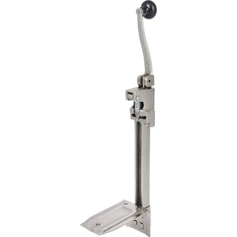 Ouvre-boîte universel pour restauration, grand modèle en acier inoxydable commercial, ouvre-boîtes de conserve pour cuisine professionnelle. (1/5)