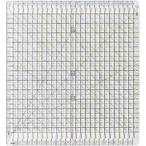 Fournitures de couture, gabarit de règle de couture, bricolage, règle pour t-shirts de 30 cm (12 pouces) (1/5)