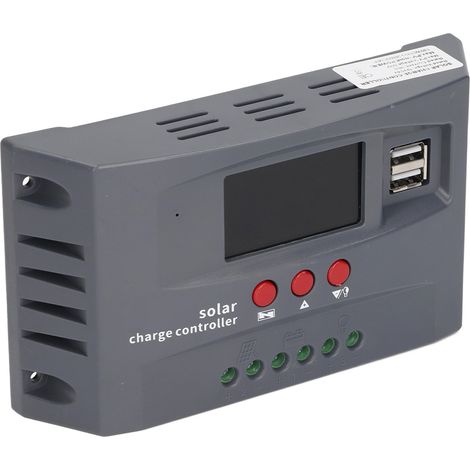 Solar-Laderegler MPPT 12V 24V 10A LCD-Farbdisplay Photovoltaik-Regler (1/5)