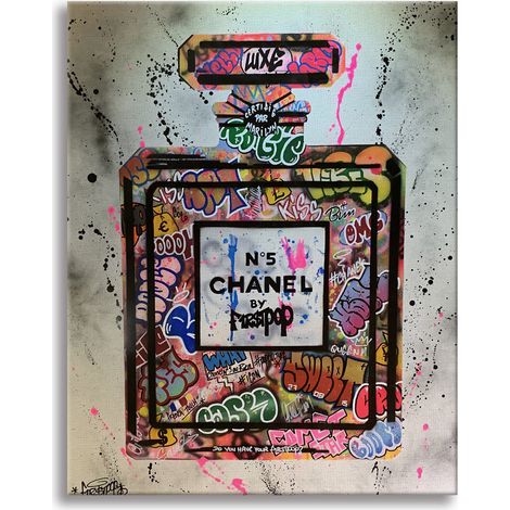 n.5 - Quadro Canvas Contemporaneo su telaio in legno - Misura: 50x70 cm (1/4)